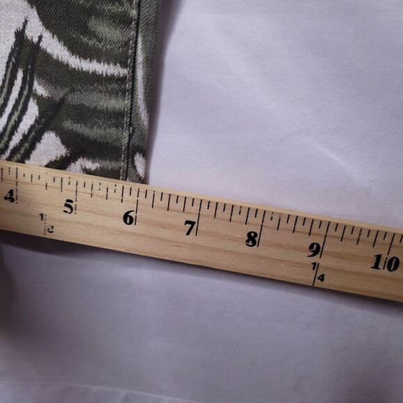 Tommy Bahama Jeans Womens 8 Safari Bliss High Rise Ankle Ella Twill Tea Leaf - Picture 14 of 15